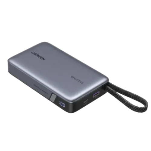UGREEN PB550 (55996B) 20000mAh 67W Power Bank with Built-in Cable