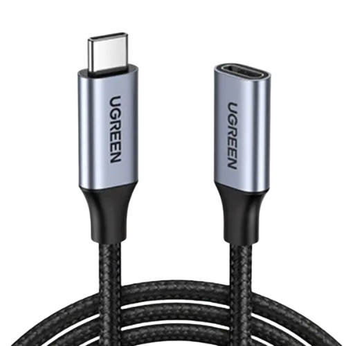 UGREEN US372 (30205) USB-C Male to USB-C Female Gen2 Alu Case Braided Extension Cable 1M Image 0