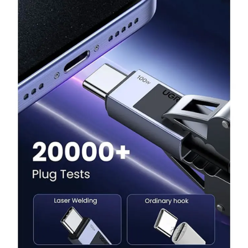 Ugreen L512 (45064) USB-C to USB-C Fast Charging Cable - 2M Image 1