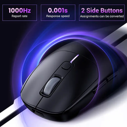 Ugreen MU103 (90539) Multi-Mode Optical Mouse - Black Image 1