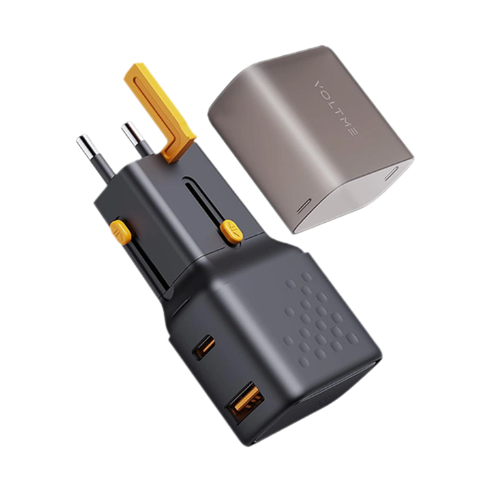VOLTME Vito Go 35W EzTravel GaN III Dual Port Wall Charger-Black