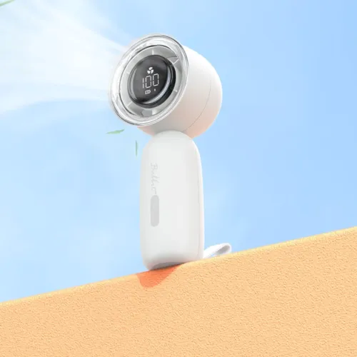 Vyvylabs Babbit High Speed 13000RPM Handheld Fan Gray Image 2