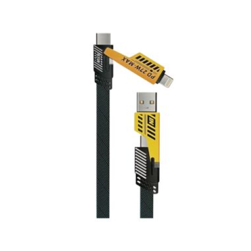 Vyvylabs Elite Series 4-in-1 Fast Charging Cable-Black