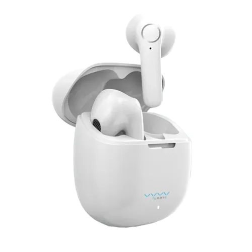 Vyvylabs Spirit True Wireless Earphones-White Image 1