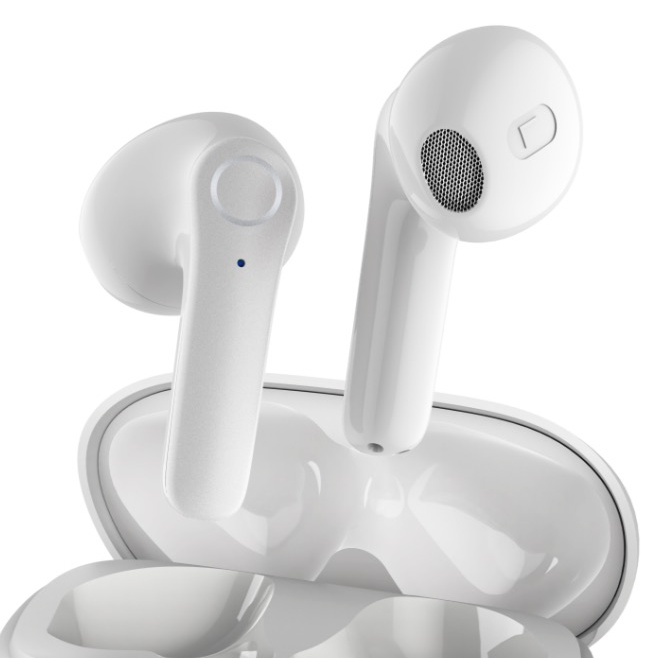 Vyvylabs Spirit True Wireless Earphones-White Image 2