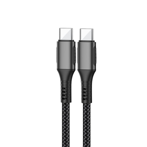 WiWU F20 100W Fast Charging Type-C to Type-C Cable 2M-Black Image 2