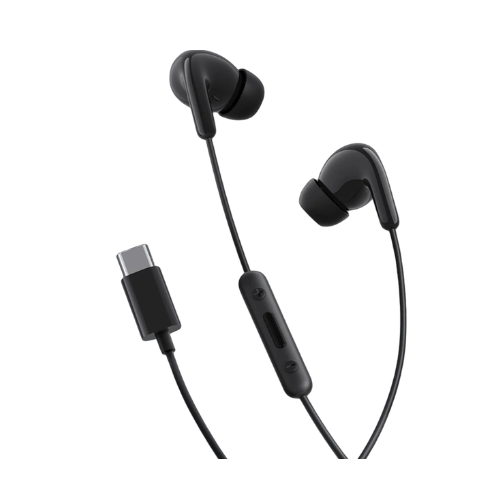Xiaomi In-ear Type-C Wired Earphones (NEW-CN)-Black Image 1