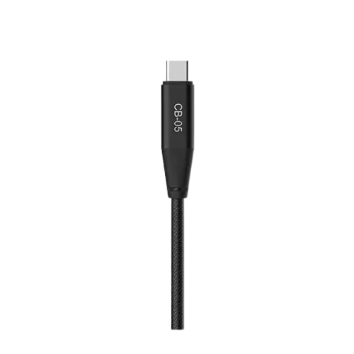 Yison Celebrat CB-05T 1m USB to Type-C Data Cable - Black Image 1