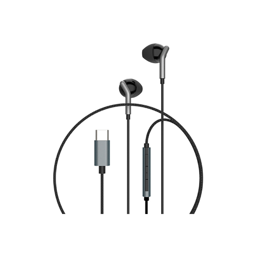 Yison X6 Type-C In-Ear Earphone-Black Image 0