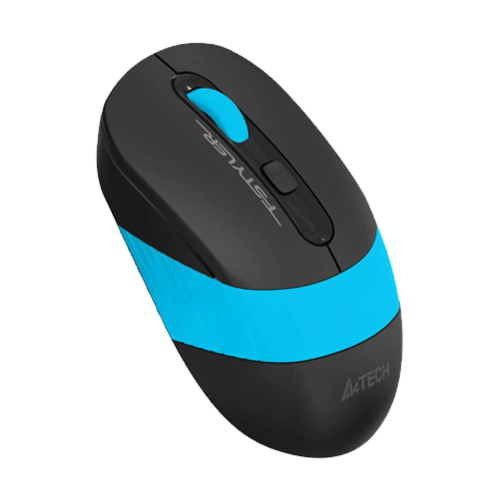 A4TECH FG10 Fstyler Wireless Mouse-Black And Blue Image 1
