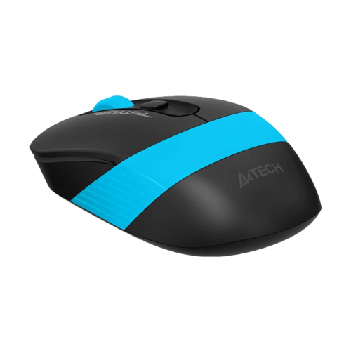 A4TECH FG10 Fstyler Wireless Mouse-Black And Blue Image 2
