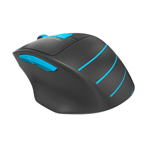 A4TECH FG30 Wireless Mouse Black And Blue Image 1