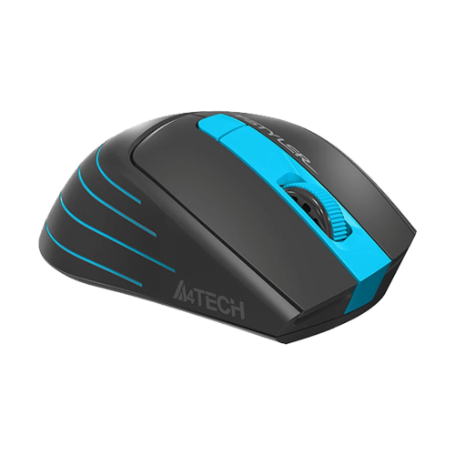 A4TECH FG30 Wireless Mouse Black And Blue Image 3