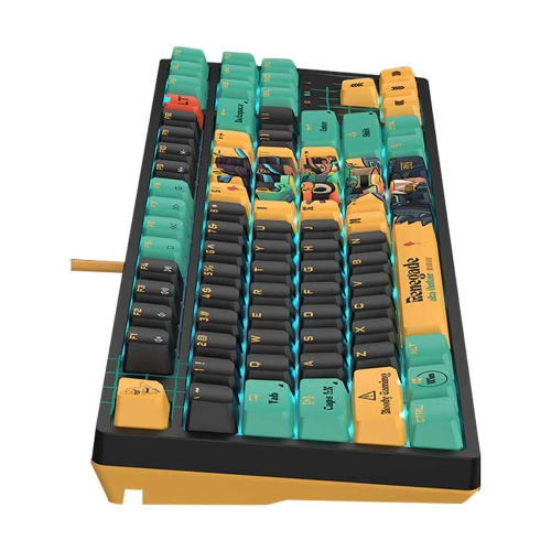 A4TECH Bloody AT87 RGB Wired Mechanical Gaming Keyboard-Renegade Image 3