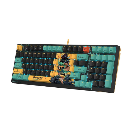 A4TECH Bloody AT98 RGB Wired Mechanical Gaming Keyboard-Renegade Image 1