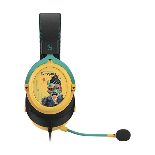 A4TECH Bloody M595 Hybridcore USB Gaming Headphone-Renegade Sunset Image 4