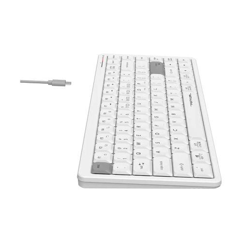 A4TECH Fstyler FBX53C Dual-Mode Wireless Keyboard-White Image 3