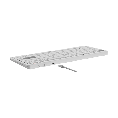 A4TECH Fstyler FBX53C Dual-Mode Wireless Keyboard-White Image 4