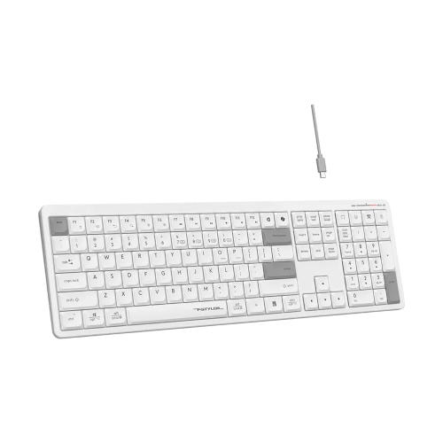 A4TECH Fstyler FBX55C Dual-Mode Wireless Keyboard-White Image 2