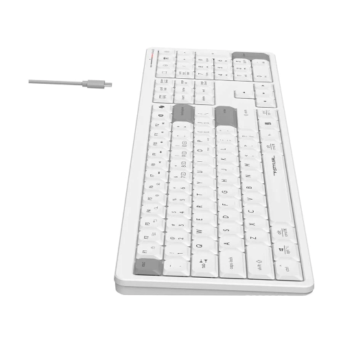 A4TECH Fstyler FBX55C Dual-Mode Wireless Keyboard-White Image 4