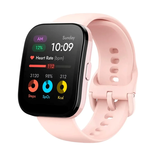 Amazfit Bip 5 Bluetooth Calling Smart Watch-Pink Image 3