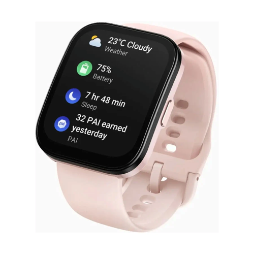 Amazfit Bip 5 Bluetooth Calling Smart Watch-Pink Image 4