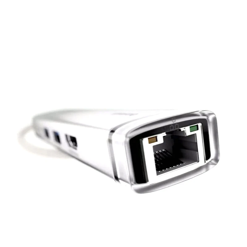 Baseus UltraJoy Series 5-Port HUB AIR Frost Silver Image 3