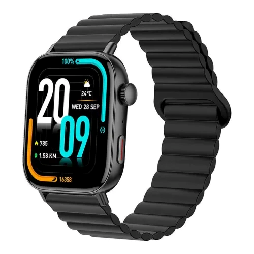 COLMI C8 Max Magnetic Strap Smart Watch-Black