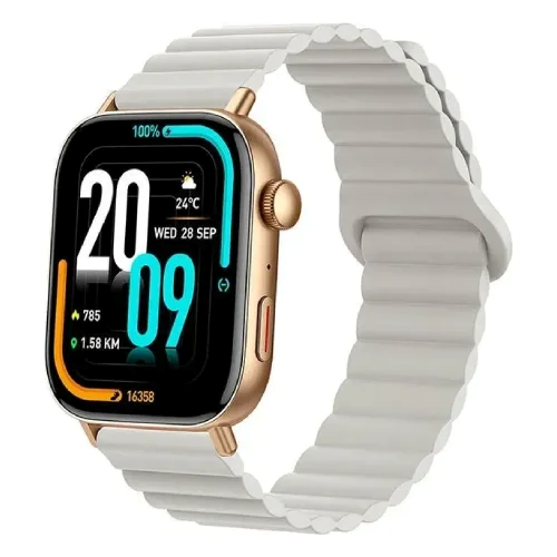 COLMI C8 Max Magnetic Strap Smart Watch-Gold