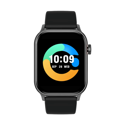 COLMI P78 Bluetooth Calling Smart Watch-Black Image 1