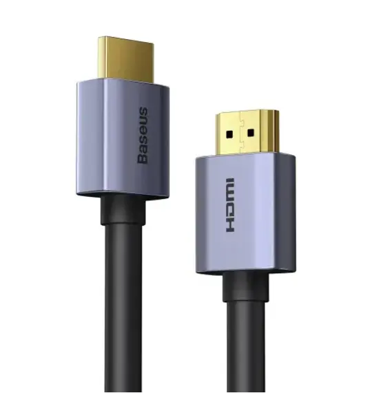 Baseus High Definition Series HDMI To HDMI Graphene 4K Adapter Cable 2 Meter - Black Image 1