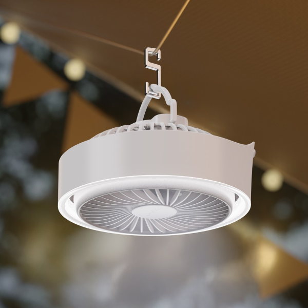 Vyvylabs D04 Mini Portable Desktop Fan with LED Light 1800mAh Image 2